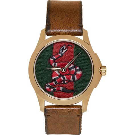 snake gucci watch